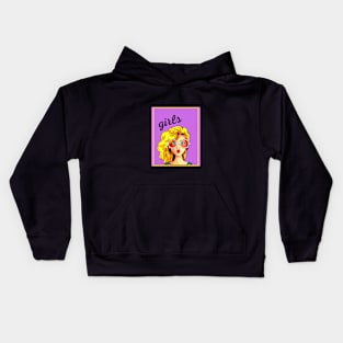 Charming girl Kids Hoodie